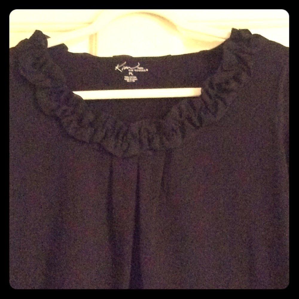 🌟 BUNDLE 3 For $12 - Gathered Chiffon Neckline